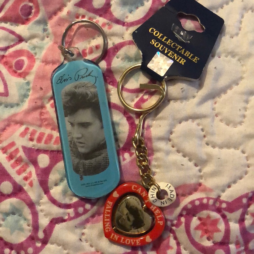 Elvis Presley keychain bundle